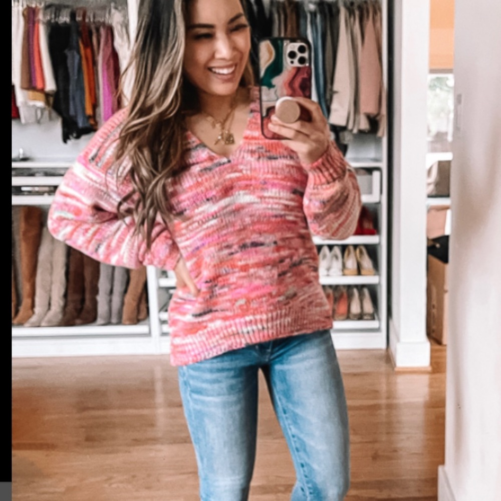 Lou & Grey Pink Sweater